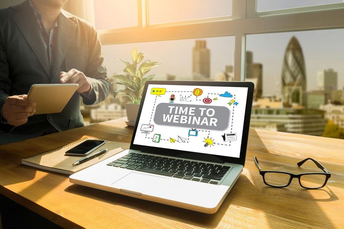 webinar concept