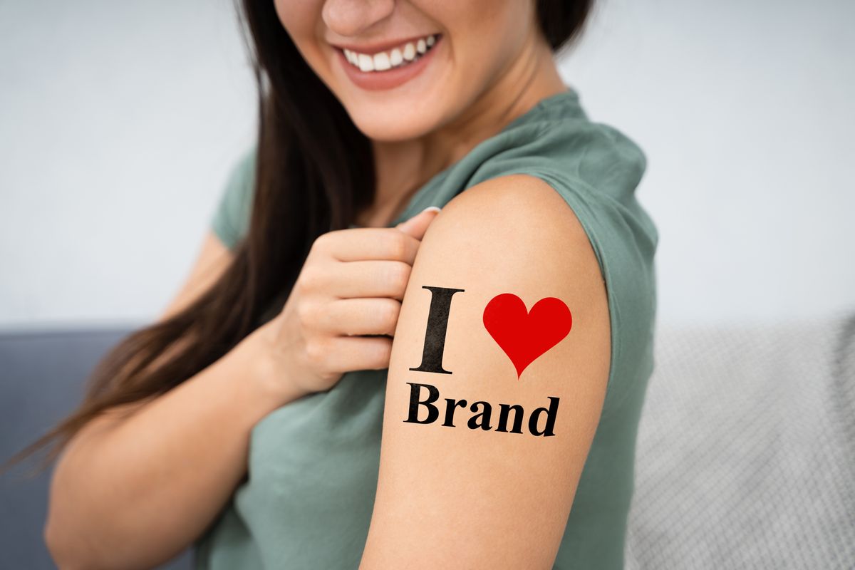 Woman customer who is a brand advocate
