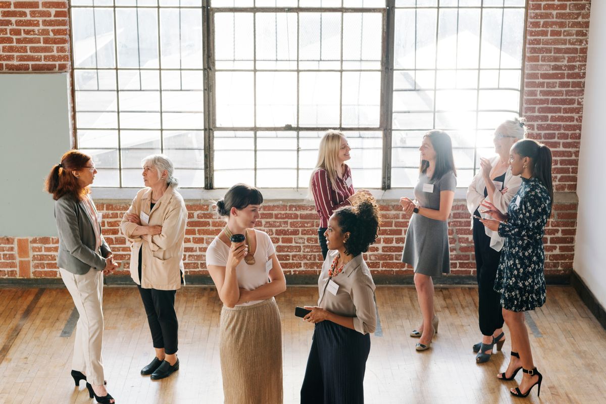 Women in business building a support system