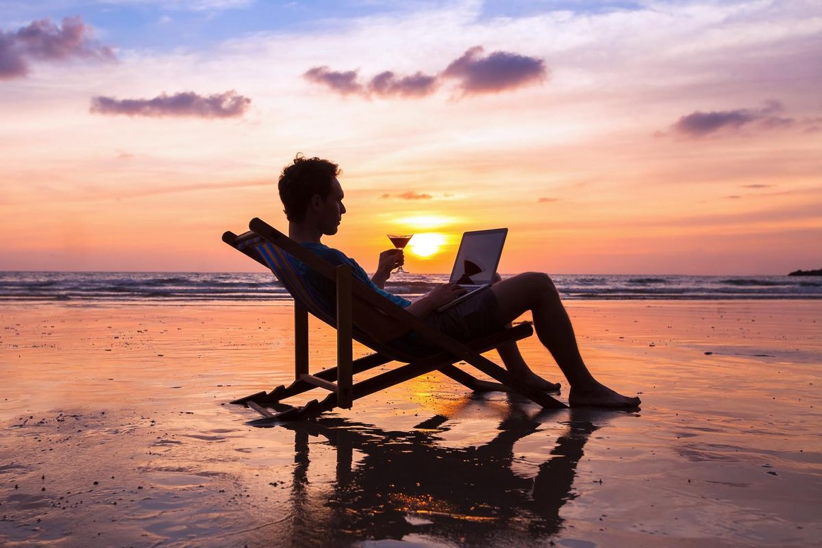 working vacation