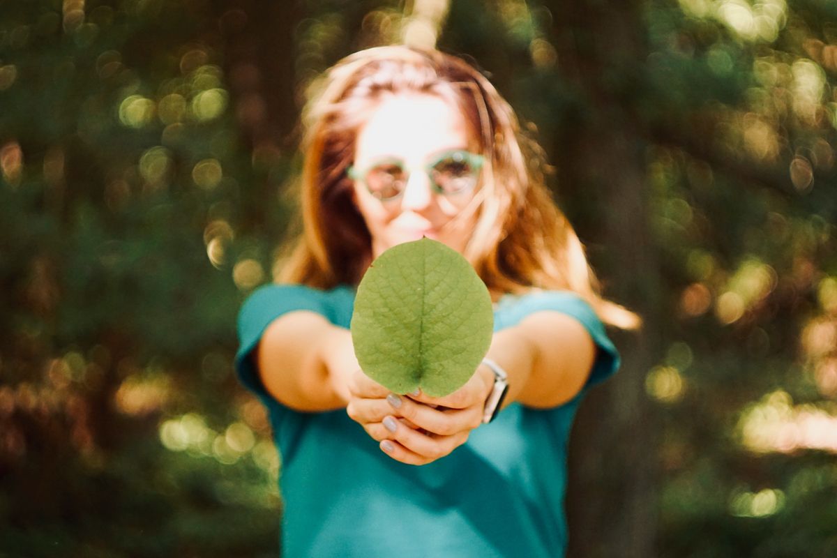 Young founder of a sustainable small business