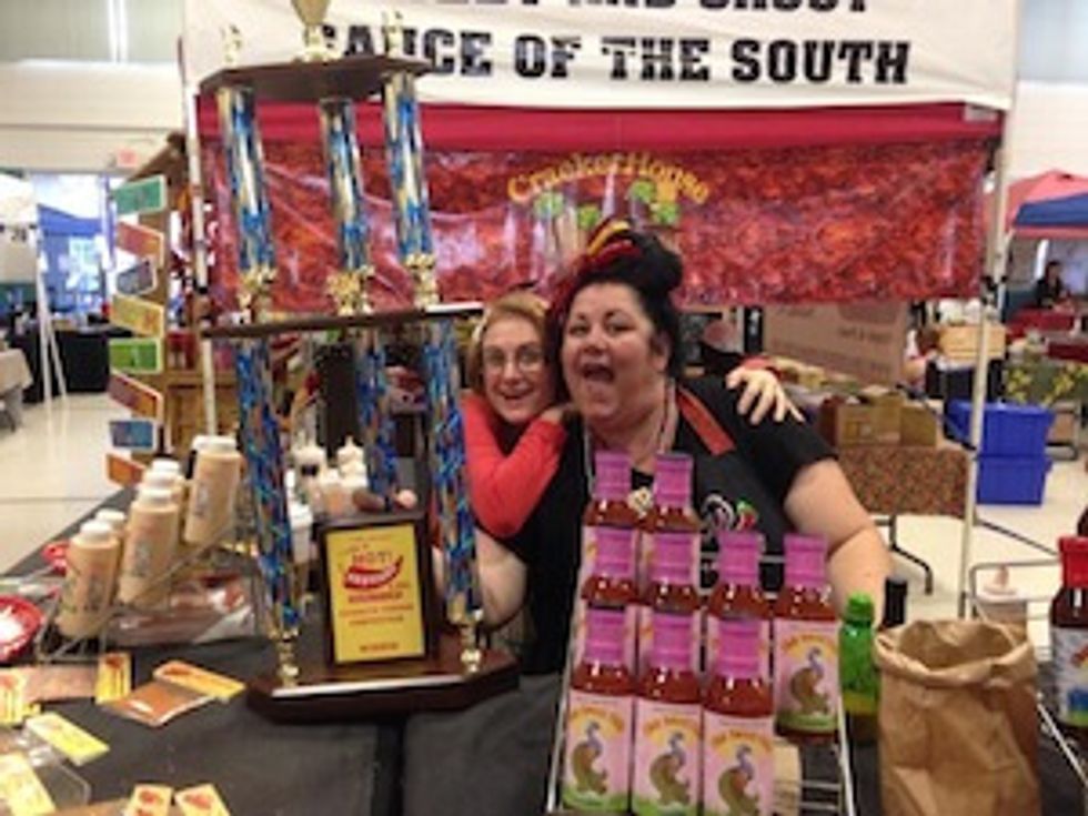 Michele Northrup and employee